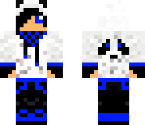 blue panda