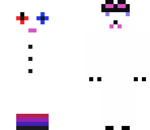 many faces and bodies man