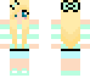 blue girl