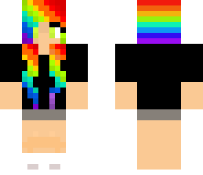 rainbow girl