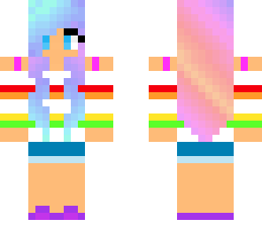 rainbow girl