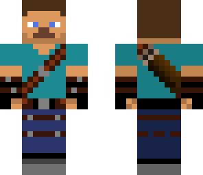 steve equiped