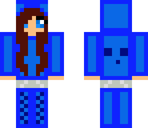 blue slime girl