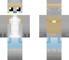 tiki wolf with shorts