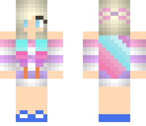 pastel girl edit