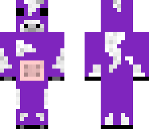 a purple cow