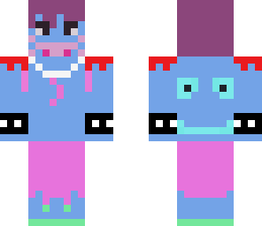the blue pig
