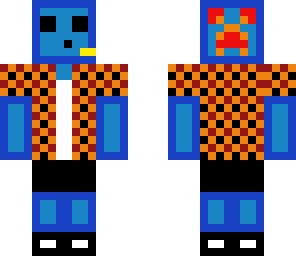 blue slime-creeper teenager