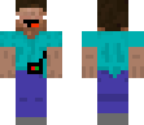 derpy herobrine with headphones