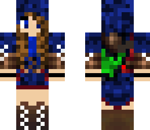 blue girl assassin
