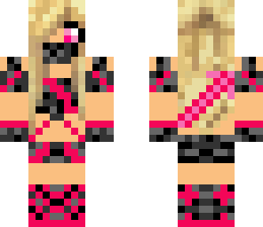 pink ninja girl