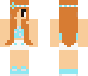 bule summer girl