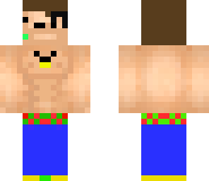 gamer musculoso