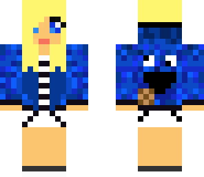 cookie monster girl