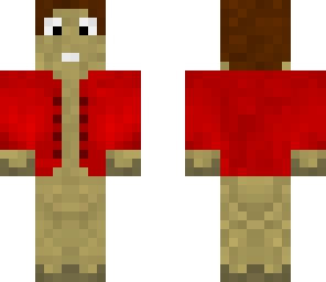 the sand man - wearing red jacket - coloured