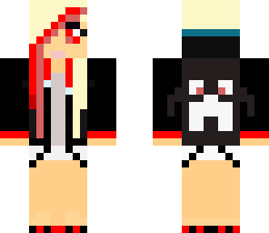 creeper red girl