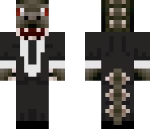 gozilla in a suit