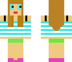 cute blue and white girl