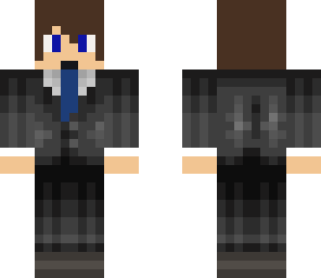 teen in tuxedo