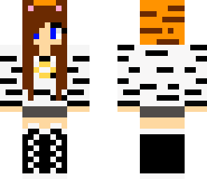 white tiger girl