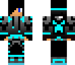 epic neon blue teen