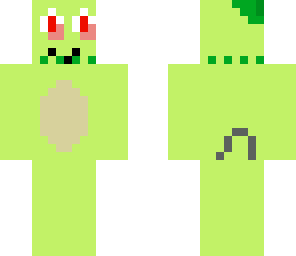 chikorita not my skin but its glitched