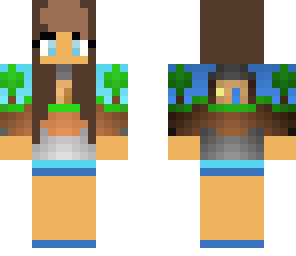 minecraft girl
