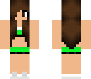 cute lime cheerleader