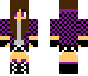 teen girl purple