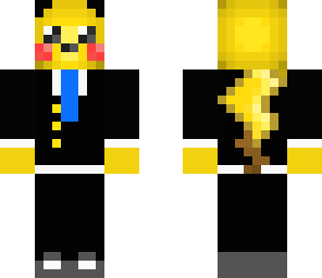 pickachu in a suit