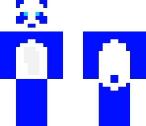 blue panda
