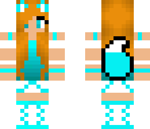 blue wolf girl