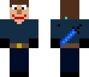 steve with sword