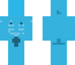 blue man