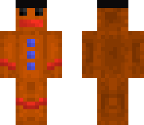 ginger bread man with a berat