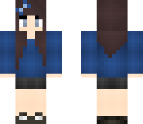 blue girl