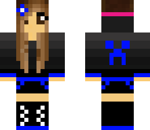 blue girl