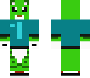green cat