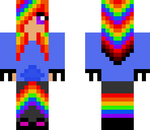 rainbow dash human thing