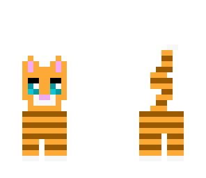 edited - cat with brown stripes