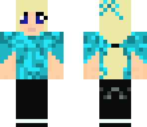blonde blue eye's with pony tail 02