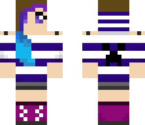 striped hoodie headphone girl