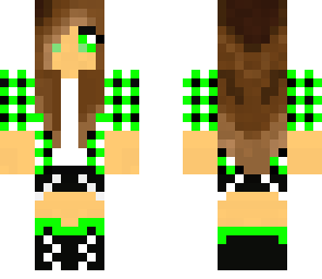 green girl edit