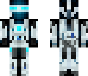 the robot in the white