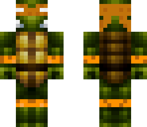 orange ninja turtle