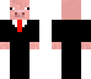 pig in a suit