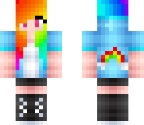 anniejade rainbow dash girl fixed