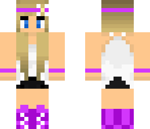 hipster girl purple