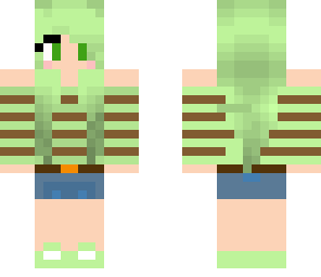 chocolate and mint girl