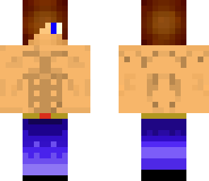 cool man with sixpack